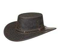 Barmah Squashy Crackle Kangaroo by Sombrero outdoorsombrero de Piel (XL (60-61 cm) - marrón)