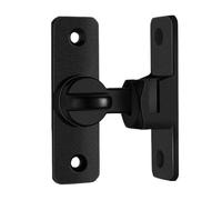 Barn Door Lock, 90 grados Sliding Latch, Stainless Steel Safety Catch, Sturdy Gate Protection Tool, Rust Resistant Hardware, Ideal para Shutters, Shed, Room, Window, Gabinete, 2.95x0.91x1.97 pulgadas