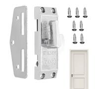 Barn Door Lock, Sliding Gate Hook, 0,98 x 3,15 in 180 ° Swivel Latch Locks, Autentic Alloy Construction, Easy Installation Design for Barn, Pet Doors, Bathroom Privacy