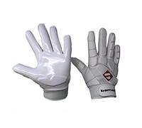 BARNETT FKG-03 - Guantes de fútbol Linebacker de Alto Nivel, LB, RB, TE, Color Blanco (2XL)