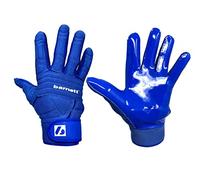 BARNETT FLG-03 - Guantes de fútbol profesionales de linemen, color azul, OL, DL (S)