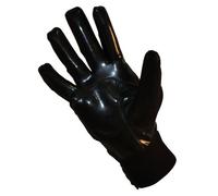 Barnett FLG-03 - Guantes de fútbol Americano de Linemen Pro, OL,DL, Color Negro (2XL)