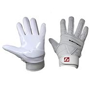 Barnett FLG-03 Professional Linemen - Guantes de fútbol, OL, DL (L, Blanco)