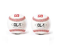 BARNETT OL-1 - Juego de 2 Pelotas de competición (2 Unidades, 9 Pulgadas), Color Blanco