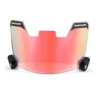 BARNETT Visor Revo Visera de fútbol Americano, Adolescente-niños, Transparente, Talla única