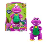 Barney Fisher-Price Barney's World Heart Hands Juguete Musical de Figura 14,48cm de Altura con Luces, para niños y niñas de Preescolar a Partir de 2 años, JFF05