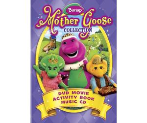Barney: Mother Goose Collection - DVD Movie / Activity Book / Music CD