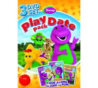 Barney Play Date Pack (Let's Pretend With Barney / Can You Sing That Song ? / Come on Over to Barney's House)