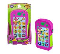 Barney 's World Juguete para niños - Teléfono Hey música, Luces y Frases para niños 2+, versión multilingüe: inglés, Italiano, francés, alemán y holandés, JGT55