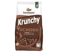 Barnhouse Chocolate Krunchy, cereales de avena orgánica de Baviera, delicioso chocolate, 1 x 1250 g