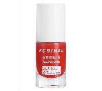 Barniz de silicona Ecrinal + árbol de té Rojo Coral 5 ml