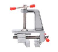 Barniz de taller pequeño de aleación de aluminio que proporciona un agarre confiable, adecuado para manualidades finas en el hogar, proyectos al aire libre o tornillo de laboratorio escolar