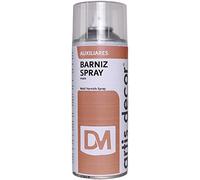 BARNIZ MATE SPRAY ARTIS DECOR 400ML (MADERA, CRISTAL, PAPEL, CERÁMICA, METAL)