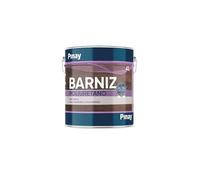 BARNIZ POLIURETANO BRILLANTE - Barniz sintético de poliuretano para la protección y decoración de la madera para interiores - PINAY (PINO MIEL BRILLANTE - 4 L)