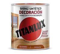 BARNIZ SINTÉTICO DECORACIÓN BRILLANTE PALISANDRO 250ml TITANLUX M10100614