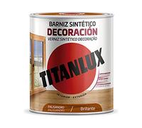 BARNIZ SINTÉTICO DECORACIÓN BRILLANTE PALISANDRO 750ml TITANLUX M10100634