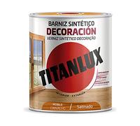 BARNIZ SINTÉTICO DECORACIÓN SATINADO ROBLE 750ml TITANLUX M11100234