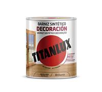 Barniz sintético Titanlux m10100004 Decoración Brillante Incoloro 4 L