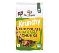 Barnouse Krunchy, Trozos de chocolate y plátano, 450 g