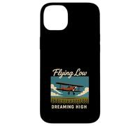 Barnstormer Vintage Stunt Pilot Retro Biplano Aviación Regalo Carcasa para iPhone 14 Plus