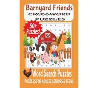 Barnyard Friends Word Search Puzzle Book: Barnyard Friends Word Search Puzzle Book: 50+ Easy & Fun Puzzles Featuring Farm Animals, Farm Life | Large ... for Adults, Seniors & Farm Animal Lovers