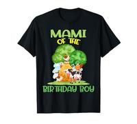 Barnyard Party Mami of the Birthday Boy Animales de granja Camiseta