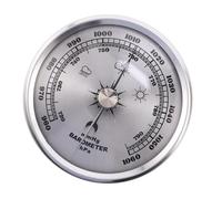 Barógrafo aneroide profesional 70 mm de diámetro Instrumento meteorológico Lectura manual Barómetro mecánico de fuerza industrial para exteriores