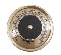 Barómetro analógico: esfara de 70 mm, manómetro de aire multifunción, monitor de presión incorporado con puntero de referencia calibrado, lecturas mecánicas precisas | Estación de pronóstico montada e