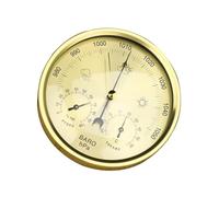 Barómetro de pared - Barómetro de manómetro barométrico, barómetro anemómetro digital portátil | Probador de enfriamiento eólico de temperatura de velocidad del viento, medidores de presión