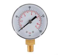 Barómetro y medidor de presión para diagnósticos del sistema de agua, controles de presión HVAC y evaluación de nivel de vacío (TS-Y508-160psi)
