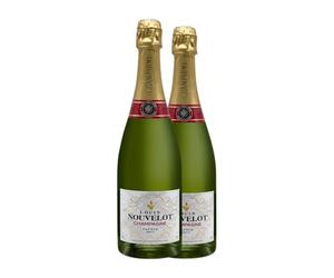 Baron Albert Louis Nouvelot Saphir Brut Champagne 75 spumoso blanco (Caja de 2 Botellas de 75 cl)