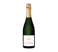 Baron de Villeboerg Champagne Brut Francés AOC Côte des Bar 75 cl - Cuvée 65% Pinot Noir / 35% Chardonnay - Burbuja fina, aroma floral y fruta amarilla - Ideal aperitivos, mariscos, celebraciones
