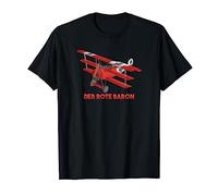 Barón Rojo Fokker DR1 Triplano de combate de la Primera Camiseta