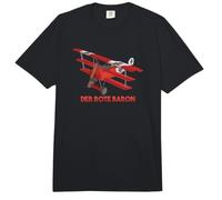 Barón Rojo Fokker DR1 Triplano de Combate de la Primera Comfort Colors Adult Heavyweight T-Shirt