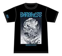 Baroness - T-Shirt # Xl Unisex Black # Broken Halo