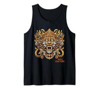 Barong Bali Máscara Indonesia Viajes Bali Cultura Amante Camiseta sin Mangas