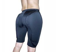 BaronHong 2 bragas acolchadas de esponja para hombre, realzador de glúteos, para crossdresser Drag Queen, Negro, XL