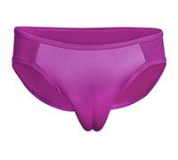 BaronHong Braguitas con Forma de Pelo Oculta de Camuflaje de Panty de Crossdresser transexuales (Ciruela, S)