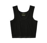 BaronHong Tomboy Chest Binder Camiseta de tirantes masculina de malla resistente y elástica (negro, L)