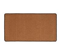 Baroni Home Alfombra de cocina antideslizante, alfombra decorativa Lavaile (50 x 100 cm, marrón)