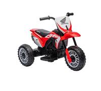 Baroni Toys Moto eléctrica Honda para niños de 1 a 4 años CRF450, triciclo eléctrico con motor de 6 V, 3 km/h, para interior y exterior, certificaciones de seguridad EN71 y CE, color rojo