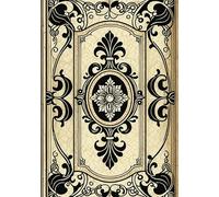 Baroque Bloom: A Classic Unruled Notebook: 110 Page 7x10 Inch Vintage-Inspired Journal | Unlined Pages for Drawing, Writing & Creative Expression | Matte Cover Finish