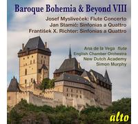 Baroque Bohemia & Beyond, vol. 8 : Stamitz, Richter, Myslivecek. De la Vega, Murphy.