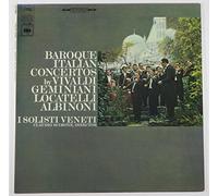 Baroque Italian Concertos By Vivaldi, Geminiani, Locatelli, Albinoni / I Soloisti Veneti, Claudio Scimone, Director