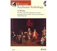 Baroque keyboard anthology vol. 1 piano +cd: 24 Works for Piano