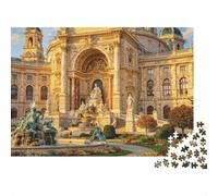 Baroque Palace 1000 Piece Jigsaw Puzzle Recyclable Paper Royal Mansion Senior Puzzles Party Accesorios de Juego Excelente Regalo Idea for Women and Men Both 52x38cm/1000pcs