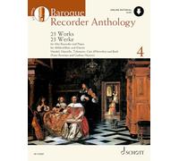 Antología barroca para flauta de pico alto – 23 obras con piano – Vol. 4 – audio online