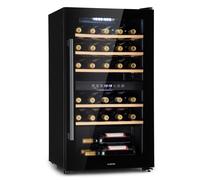 Barossa 48cm 29 Botellas Vinoteca 2 Zonas Negro