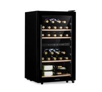 Barossa 48cm 34 Botellas Vinoteca 2 Zonas Negro