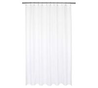 Barossa Design Cortina de Ducha o Forro de Tela Impermeable, 183 cm de Ancho x 193 cm de Alto, Calidad de Hotel, Lavable a máquina, Forro de Cortina de Ducha Blanco para bañera, 72 x 76 Pulgadas